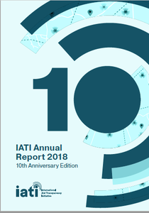 IATI Annual Report 2018 front cover
