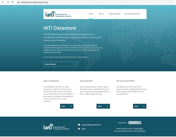 IATI Datastore