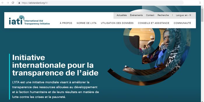 IATI website FR